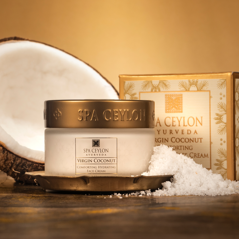 Успокаивающий увлажняющий крем для лица "ЧИСТЫЙ КОКОС"