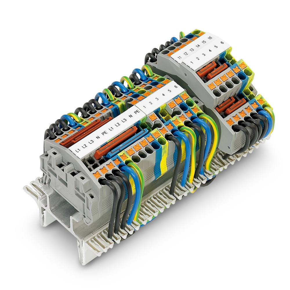3214592 - PTS 1,5/S-TWIN BU - Проходные клеммы