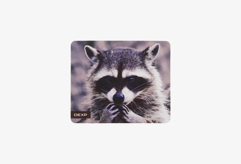 Коврик для мыши DEXP маленький DEXP OM-XS Racoon