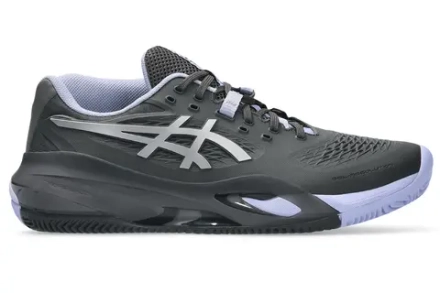 Теннисные кроссовки Asics Gel-Resolution X Clay Night Energy - graphite grey/pure silver