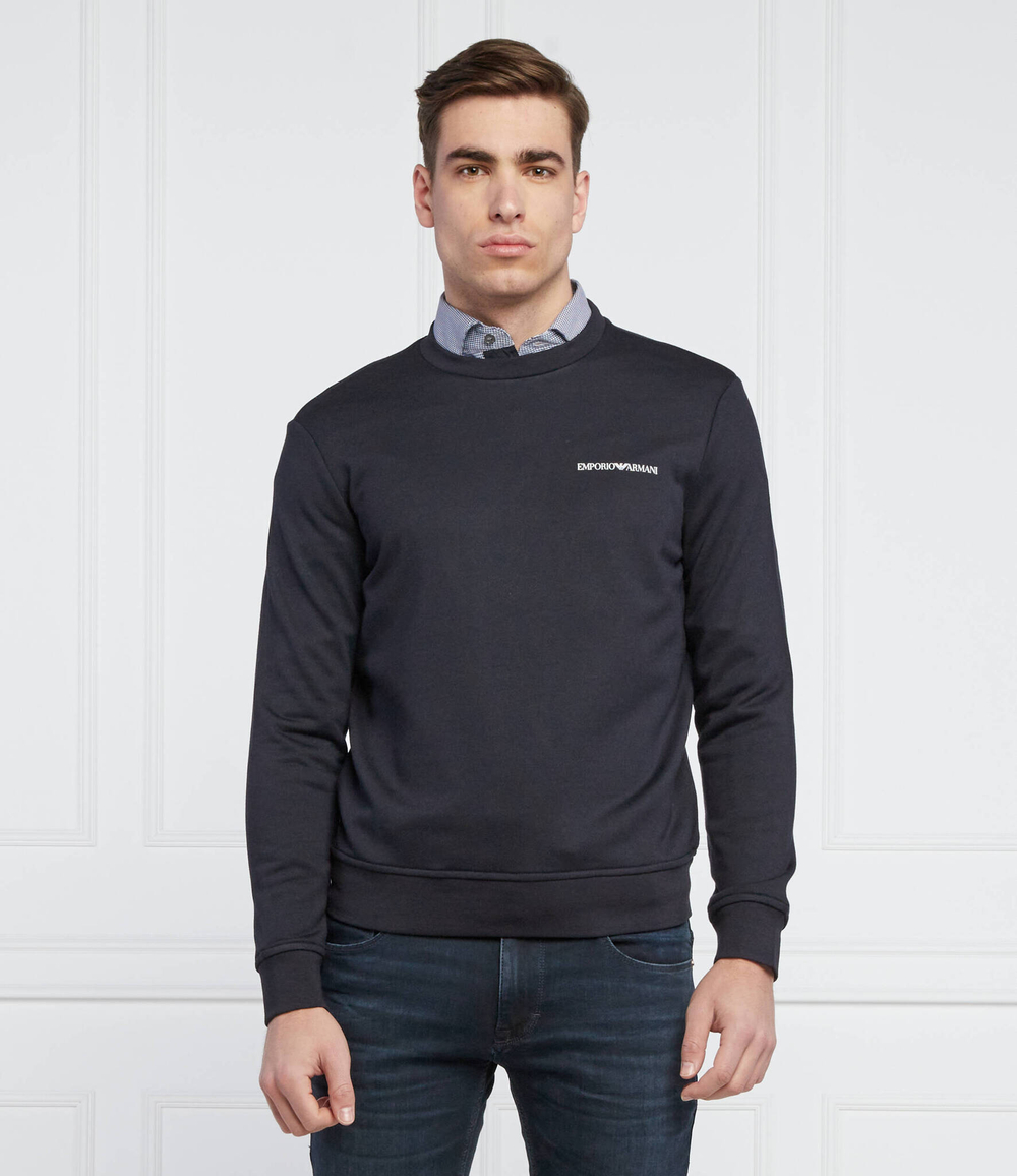 Худи Emporio Armani - темно-синий(3L1MFZ 1JRIZ)