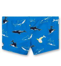 Плавки-шорты с акулами Sanetta, цвет синий