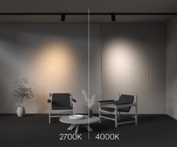 Трековый трехфазный светодиодный светильник Maytoni Trinity   TR199-3-15W4K-M-B