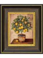 Картина настенная интерьерная в багетной раме 20*23 см