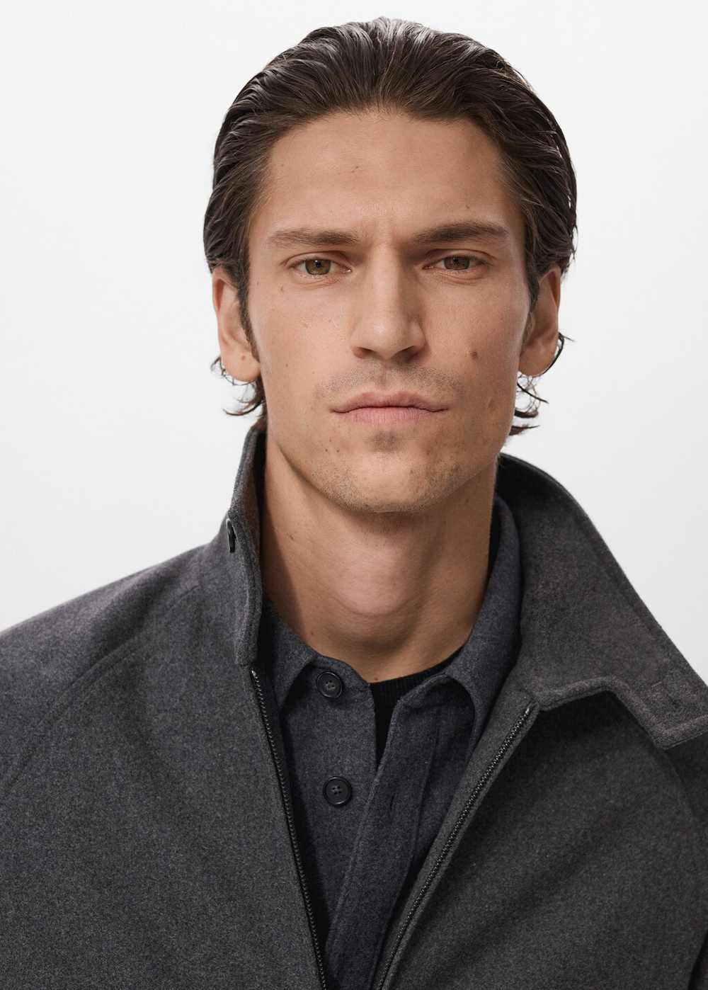 Куртка из смесовой шерсти