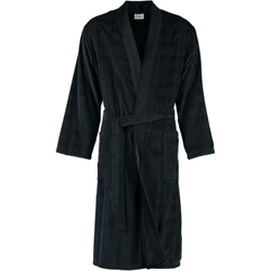 Велюровый халат мужской с воротником 8725 коричневый от Cawö Германия