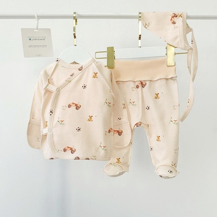 Распашонка, Бежевый/игрушки