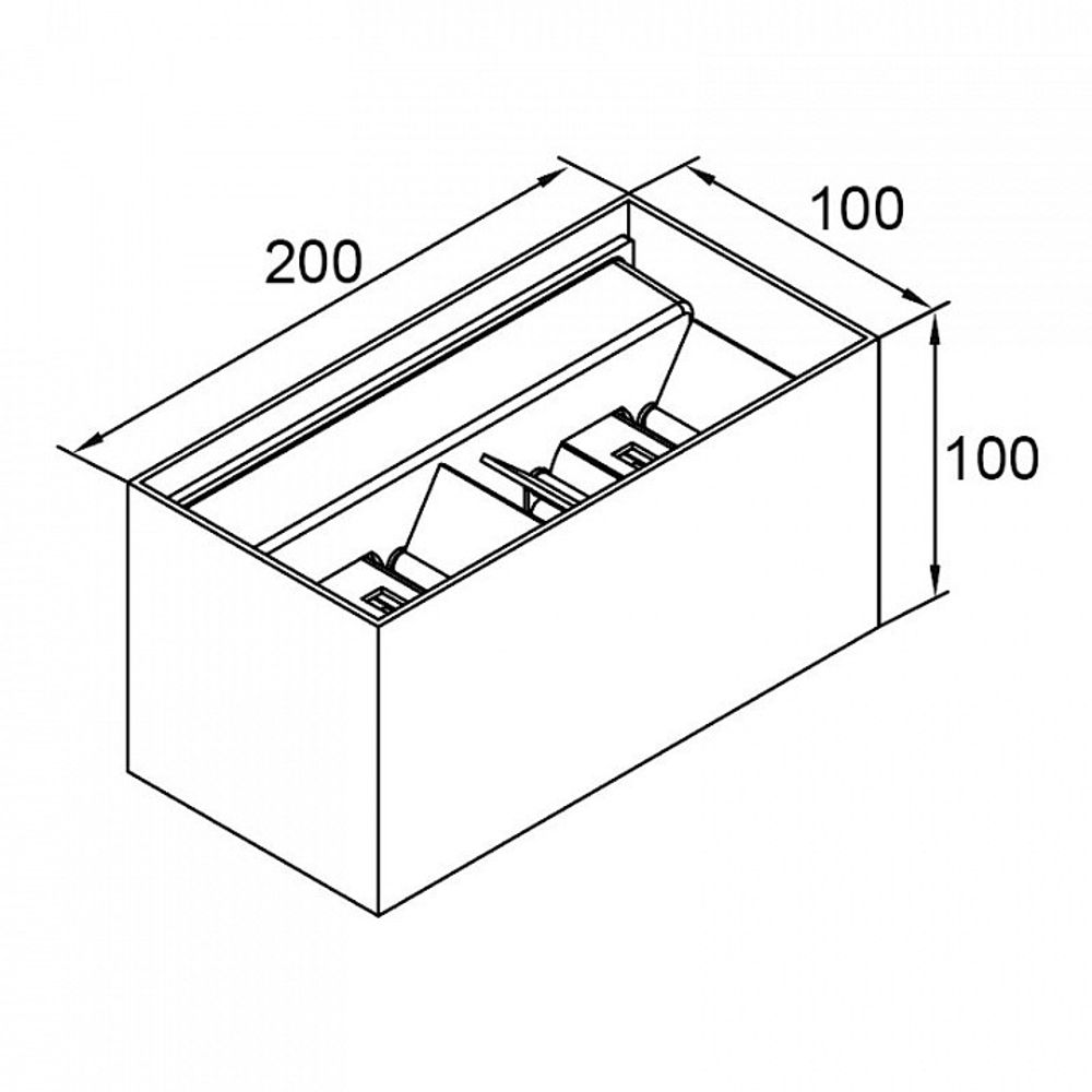 Накладной светильник Mantra Davos 9224