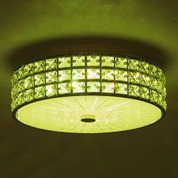 Citilux Портал CL32413G1 LED RGB Люстра хрустальная с пультом Хром