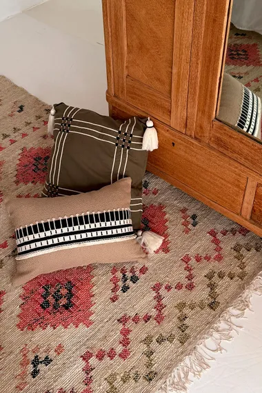 Чехол на подушку nomad grid из коллекции ethnic