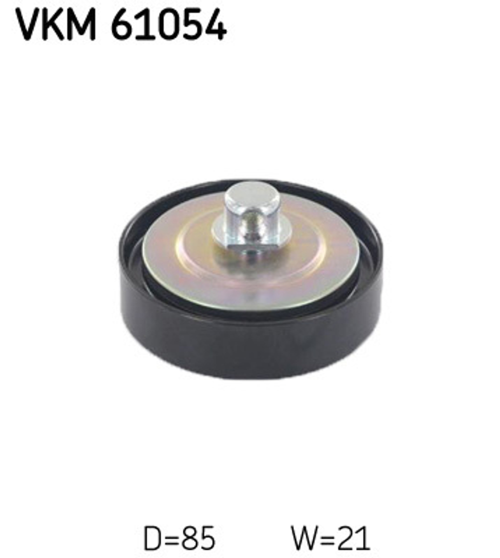 SKF - VKM61054-SKF - Deflection/Guide Pulley, V-ribbed belt