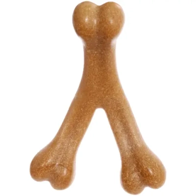 Игрушка - грызак «Счастливый БРО», косточка, 16*11*1,8см / 141гр