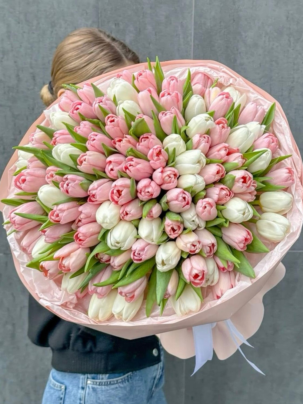 Букет «101 тюльпан»