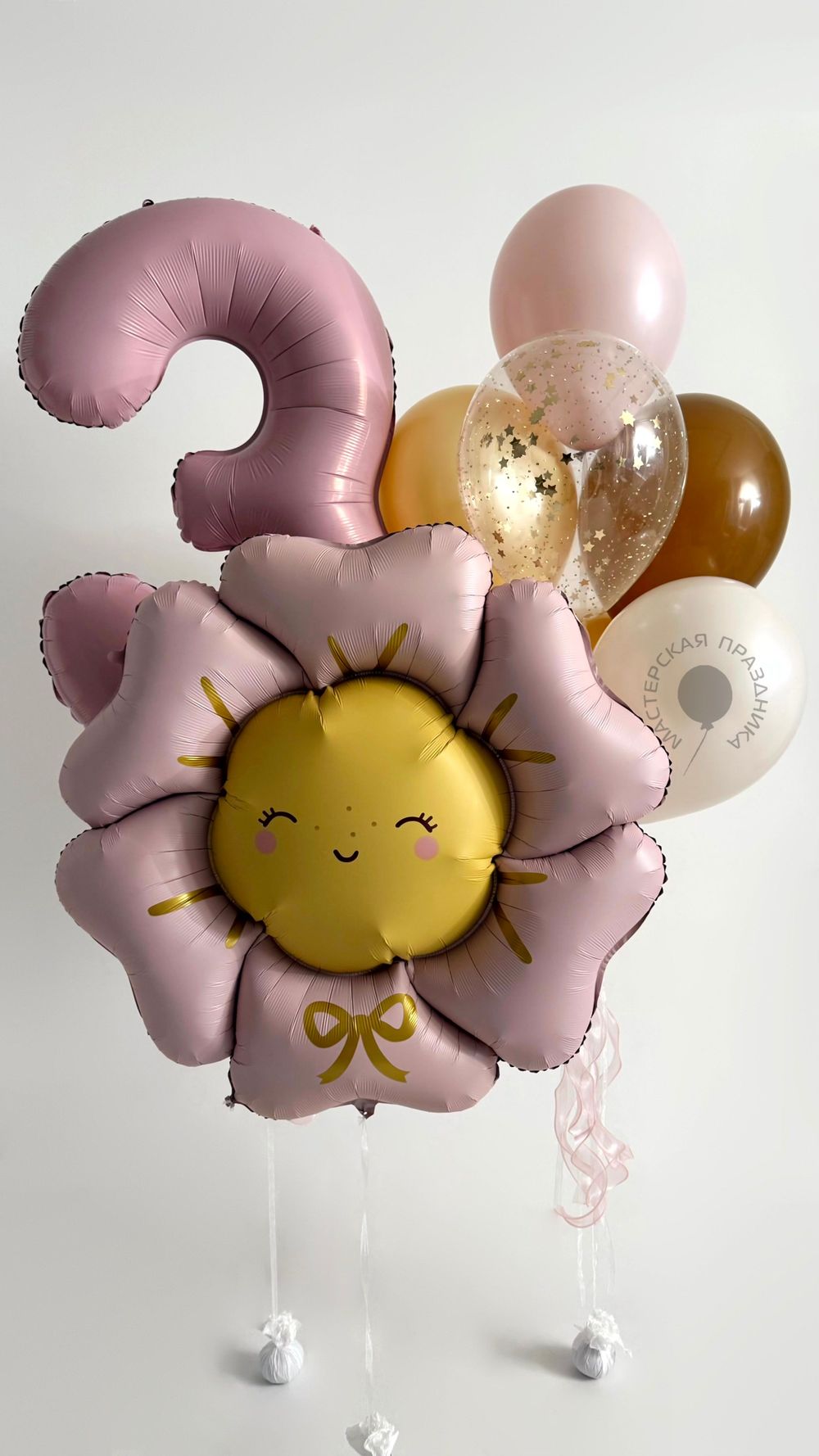 Воздушные шары для девочки на 3 годика №8919  Изображение7