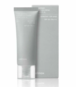 Celimax Dual Barrier Watery Sun Cream SPF50+PA++++ солнцезащитный крем с комплексом церамидов