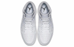 Кроссовки Jordan Air Jordan 1 Mid White 2019