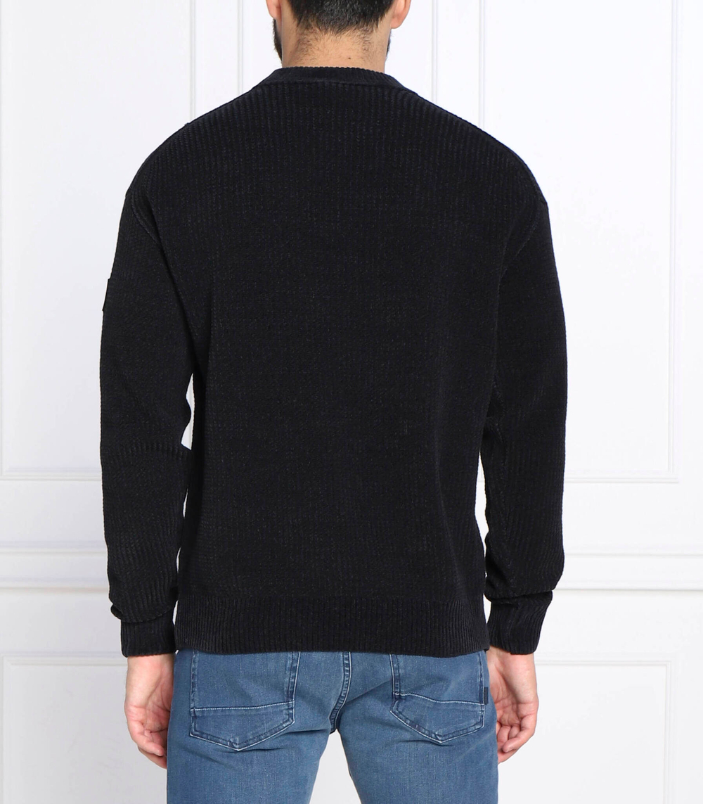 свитер komentino BOSS ORANGE - темно-синий(50478306)