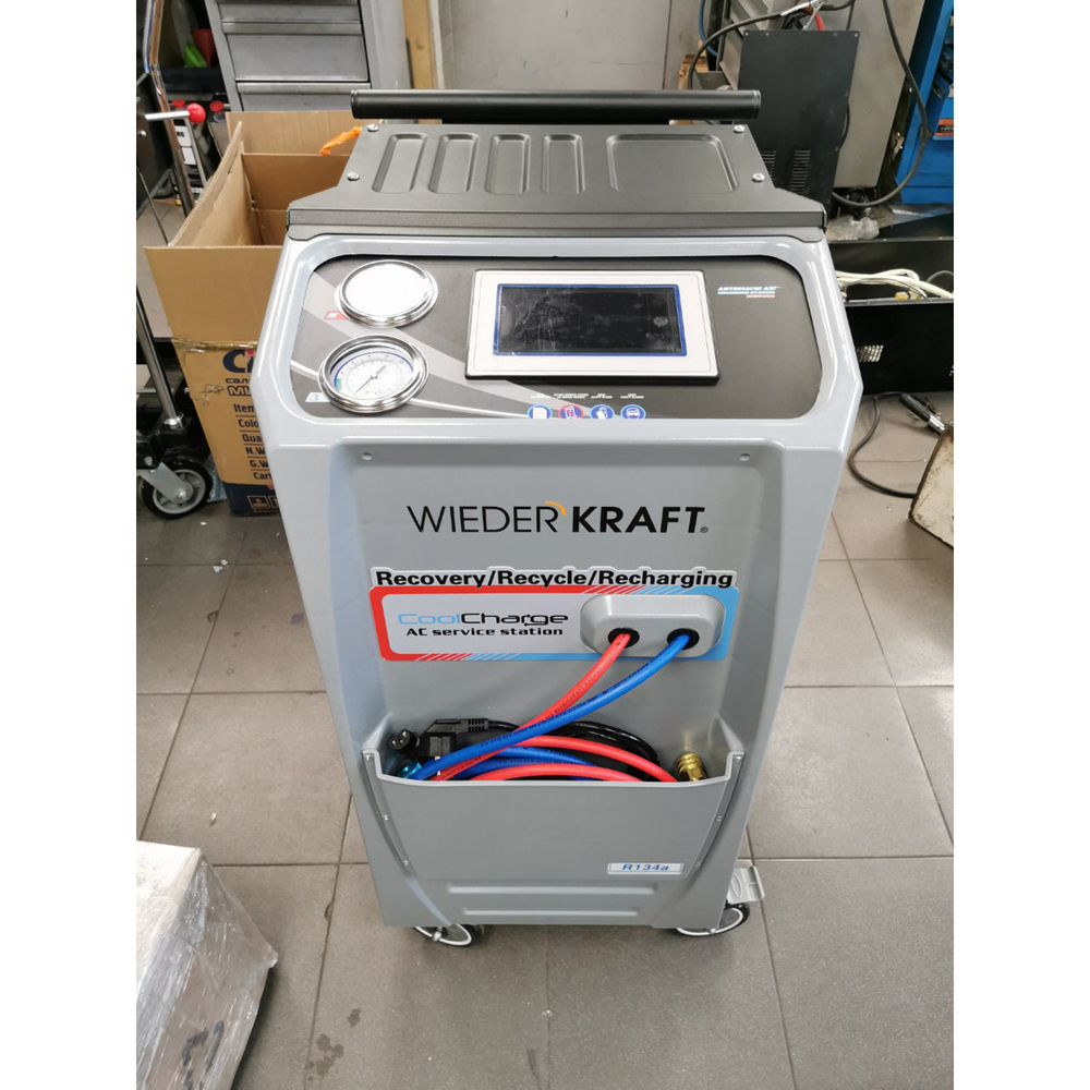 WDK-AC2000 (УЦЕНКА 03) Установка для заправки кондиционеров, автоматическая