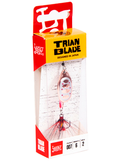 Блесна вращающаяся Lucky John TRIAN BLADE ROUND 06.0г 007