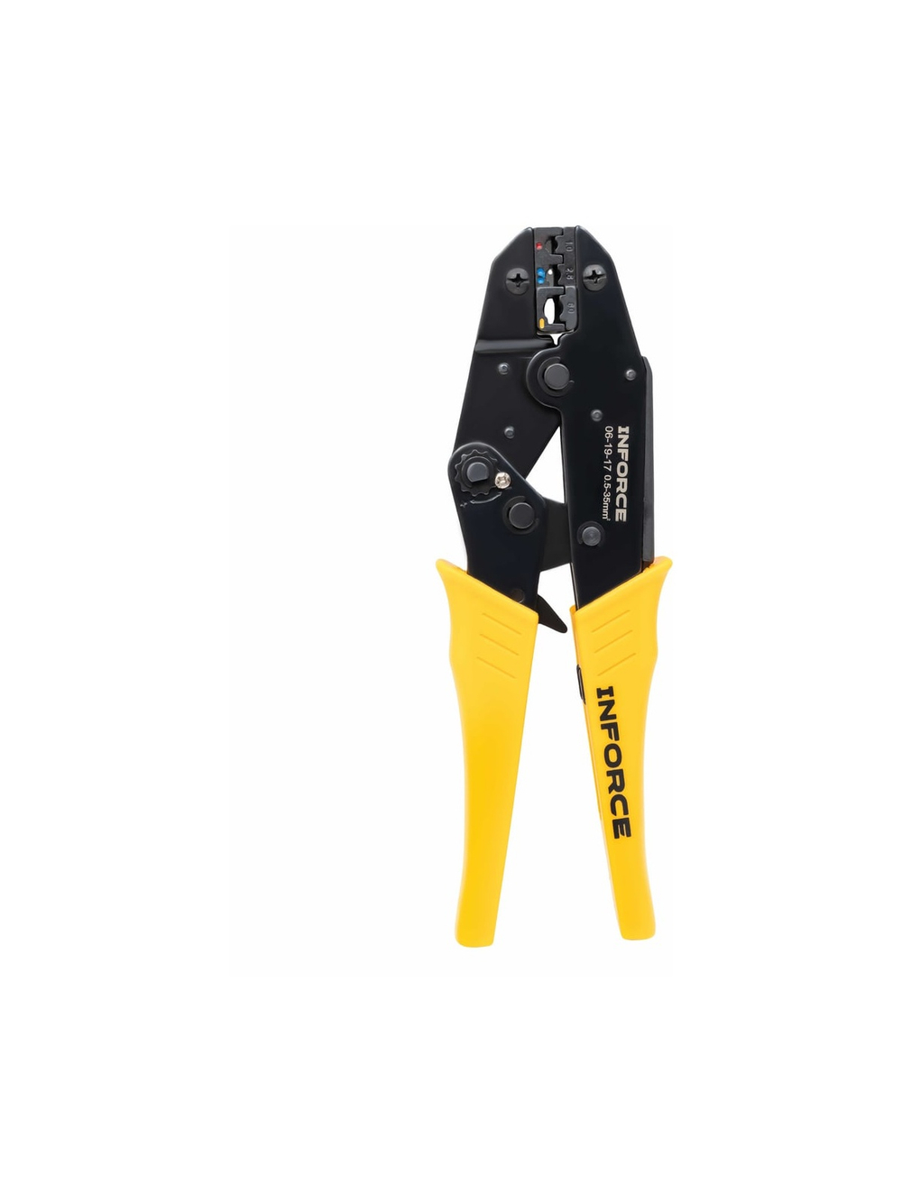 Набор пресс-клещи Inforce + 8 матриц в сумке 0,5 – 35 мм2 06-19-17