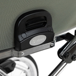 Детская коляска Roan Bass Next Classic d14 2.0 3 в 1 с автокреслом Pituso Baesa Pro Black,Beige Canopy BSNC/92/2 Sage Green/Black/руч.Black