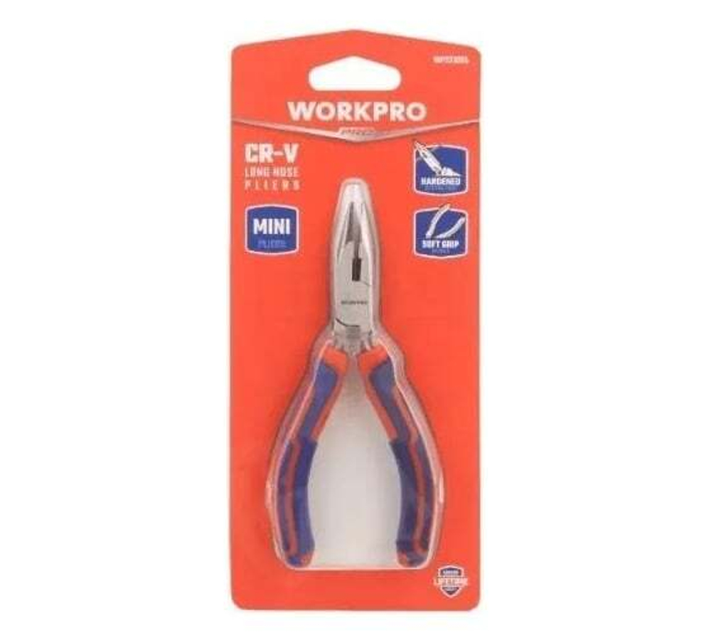 Мини-плоскогубцы WORKPRO CR-V WP231095