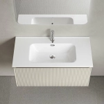 Тумба с раковиной Sancos Snob R 1.0 SNR1.090CE/CN7002 Beige Soft