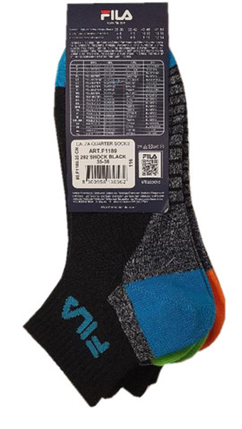 Теннисные носки Fila Calza Cycling Socks 3P - черный