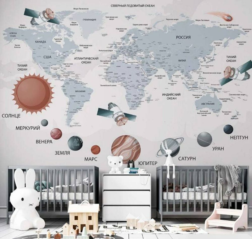 Бесшовная фреска 23931, 2,7 м (Ширина 4 м)