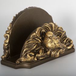 Держатель для салфеток Птички Бронза