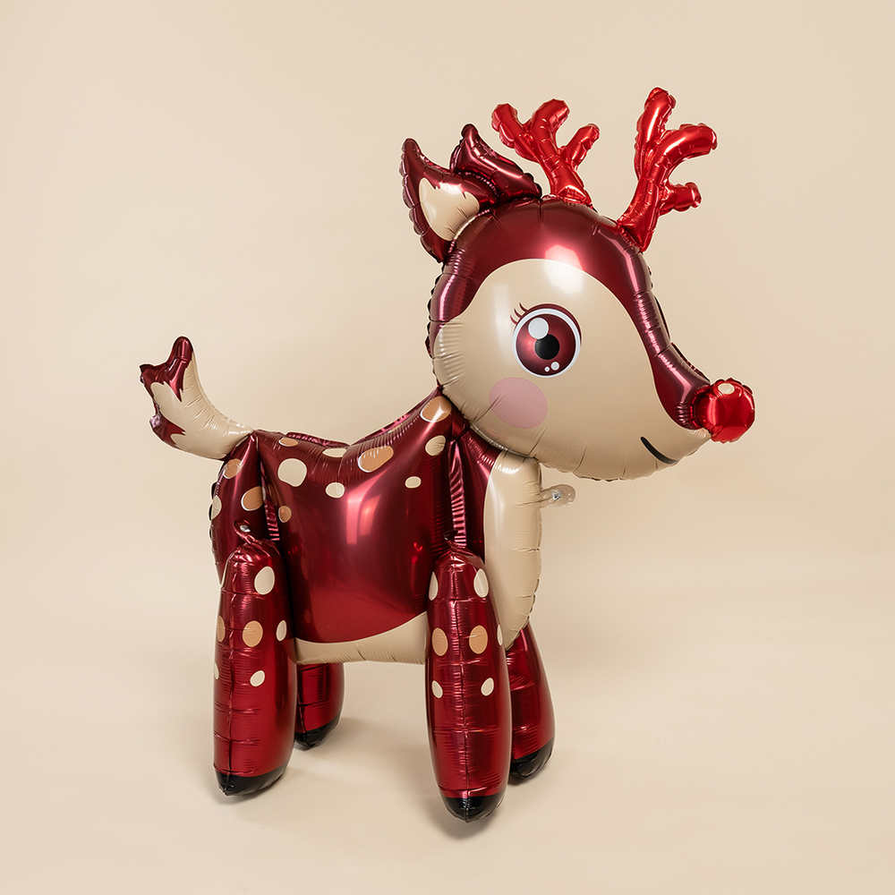 Ходячий шар "Милый рождественский олень"