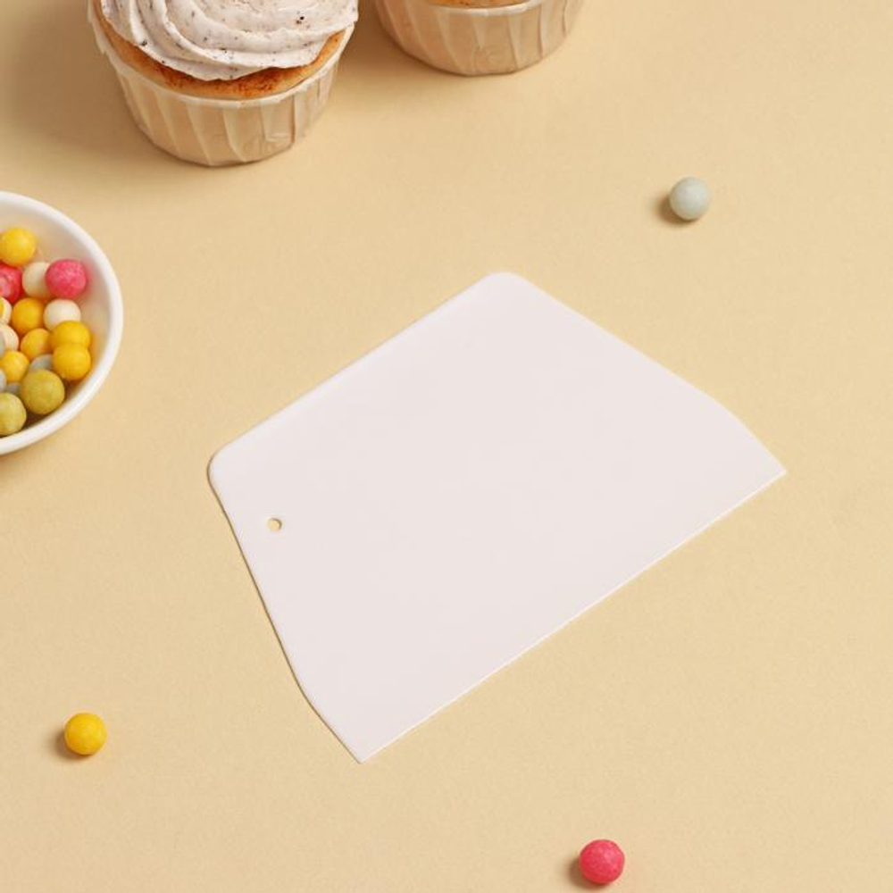 Шпатель кондитерский прямой 13×8,8 см