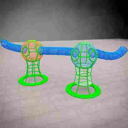 Верёвочные шары с переходом «СфероПарк»