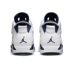 Женские кроссовки Air Jordan 6 retro "midnight navy" 384665-141