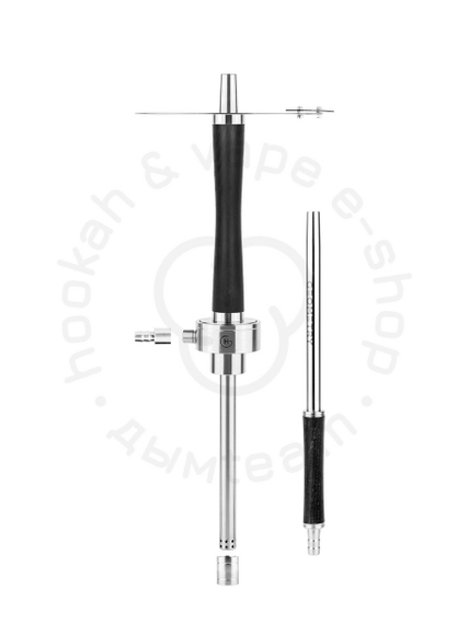 Кальян Geometry Hookah - BIG BRO NATURAL ЧЁРНЫЙ (БЛЮДЦЕ MINIMALIZM)