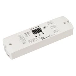 Конвертер SMART-K25-DMX512 (230V, 2x1A, TRIAC) (Arlight, Пластик) 027129