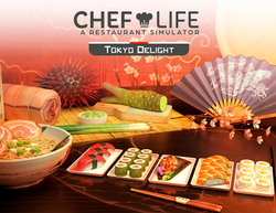 Chef Life: A Restaurant Simulator - TOKYO DELIGHT (для ПК, цифровой код доступа)