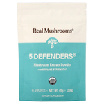 Real Mushrooms, 5 Defenders®, экстракт грибов в порошке, 45 г (1,59 унции)