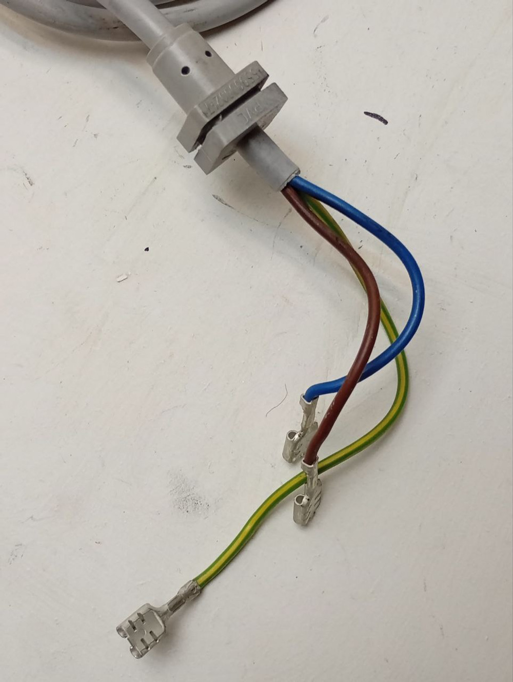 WAE20443OE кт16 Сетевой шнур стиральной машины Bosch Siemens 481580 б/у