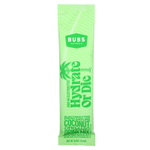 BUBS Naturals, Hydrate or Die, смесь для приготовления напитка с органическим электролитом, кокос, 7 палочек по 12,6 г (0,4 унции)
