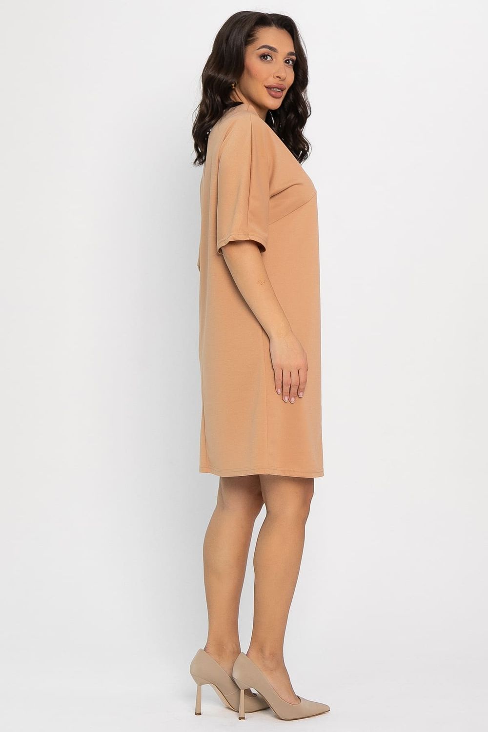 Платье трикотажное Ветта (бежевое) П14600-10М LT Collection