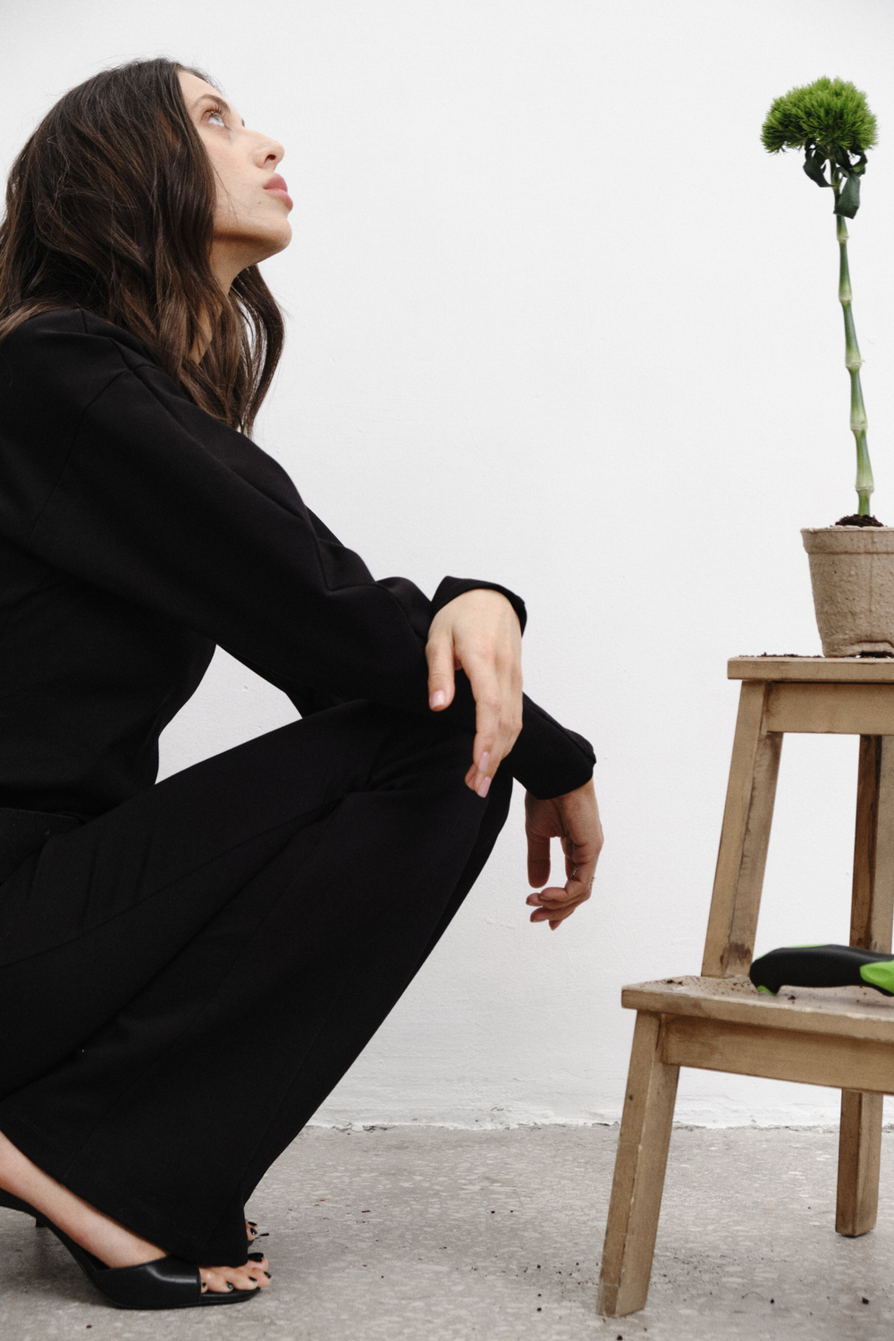 Брюки клеш SPICE GIRLS | Черный