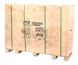 Компрессор пневматический 380В 5.5кВт 8атм. 600л/мин. ресивер-300л поршн. ремен. одноступенчатый GTE