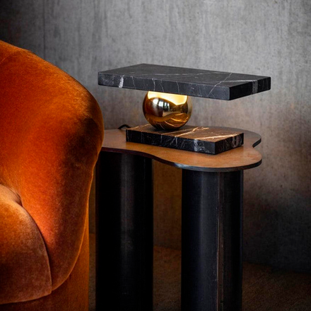Table design lamp Corbel by Bert Frank
