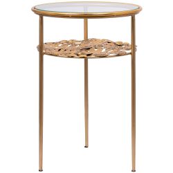 Столик декоративный Monstera Deliciosa (Монстера) Амбер