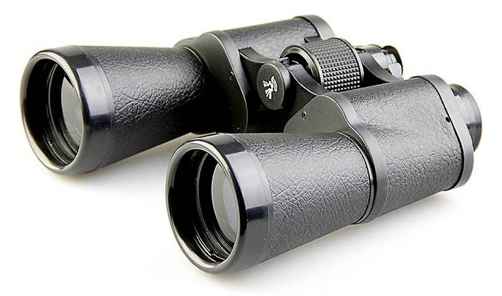 Бинокль Veber Classic БПЦ 16x50 VL черный, кожа [10953]