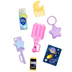 Barbie Dream Besties - модная кукла Зия + 7 аксессуаров JGG36