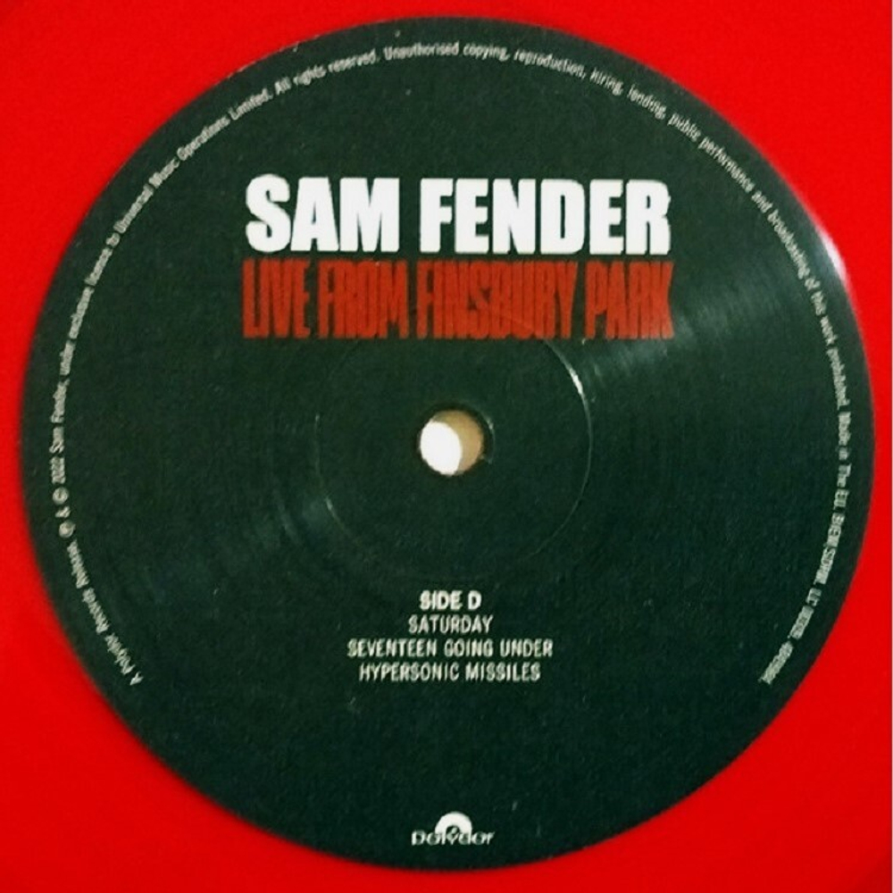 Sam Fender / Live From Finsbury Park (Coloured Vinyl)(2LP)