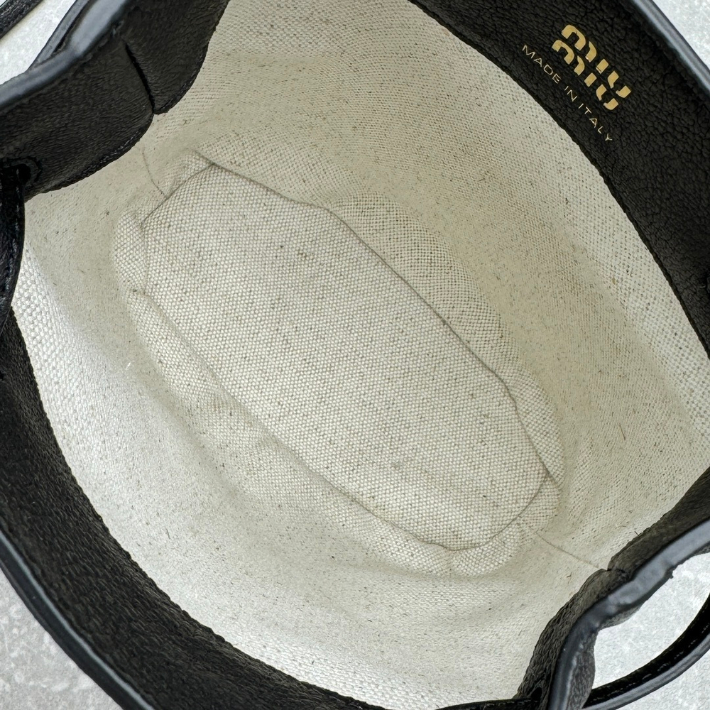 Miu Miu Leather Mini Bag 17 cm