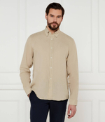 Льняная рубашка H-LIAM-BD-E-C1-243 BOSS BLACK - бежевый(50522592)